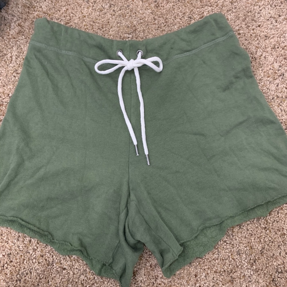 Aerie Green Shorts